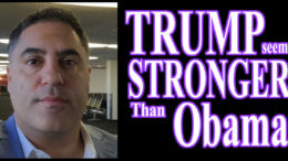 Trump stronger then Obama