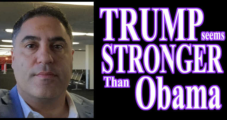 Trump stronger then Obama